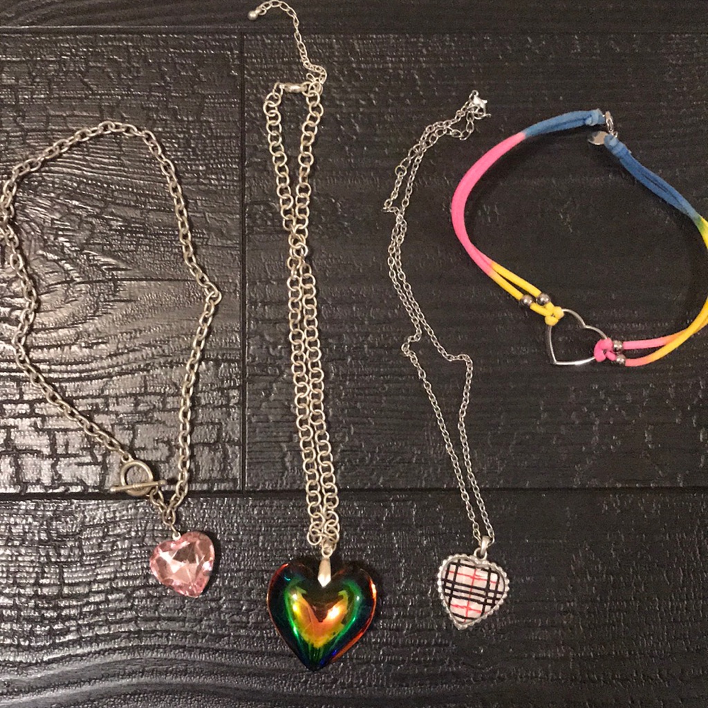 Heart Necklace Lot